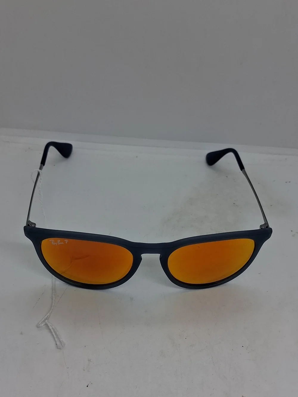 NWOT Ray-Ban RB4171 Erika Men’s Navy Frame Orange Lens Sunglasses